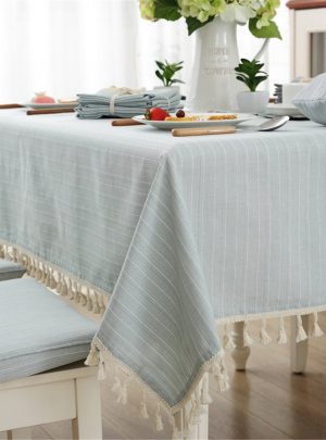 Modern Simple Cotton Rectangular Tablecloths